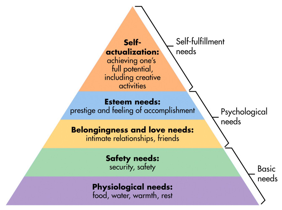 Image result for maslow pyramid of needs