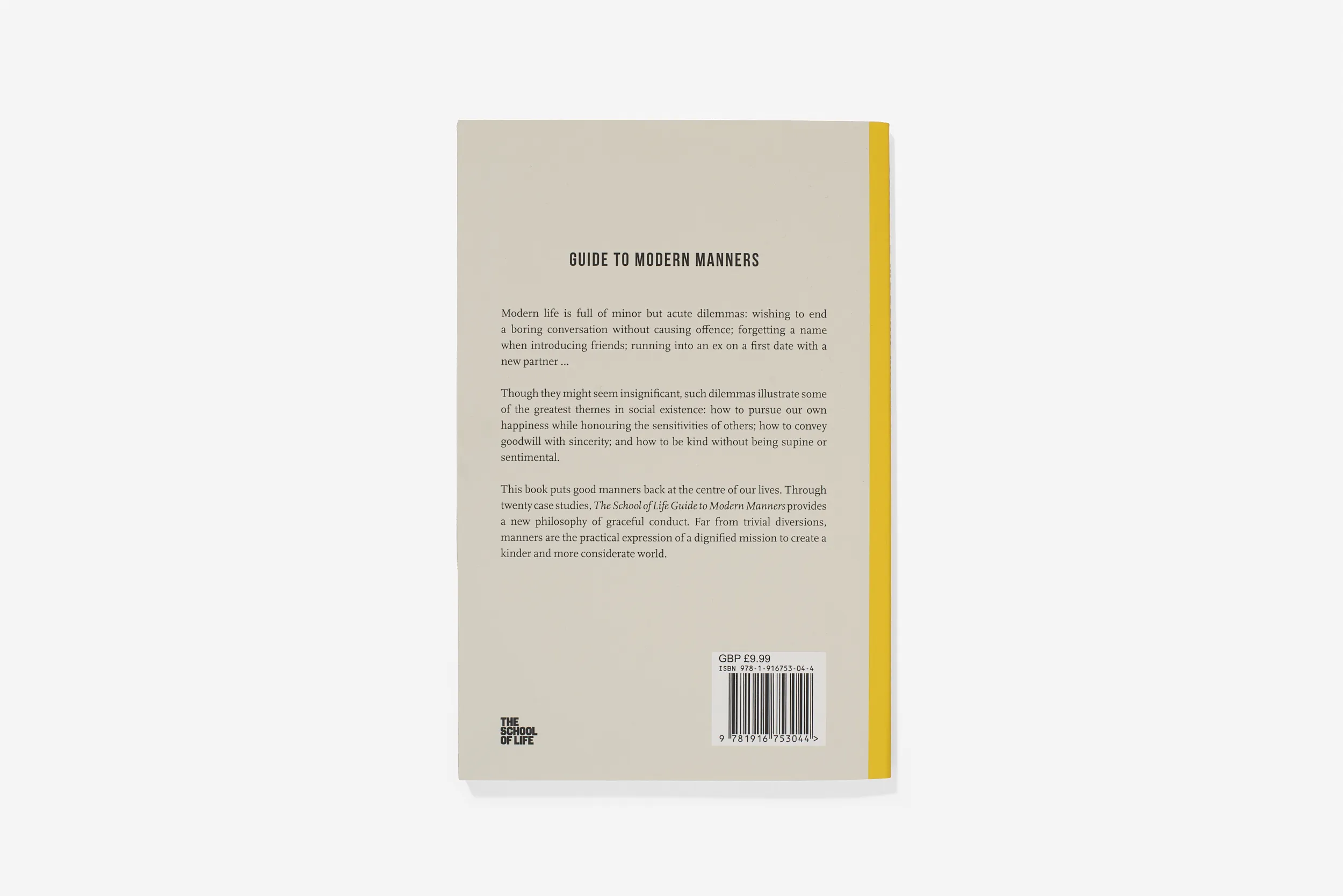 Modern Manners UK Paperback Book
