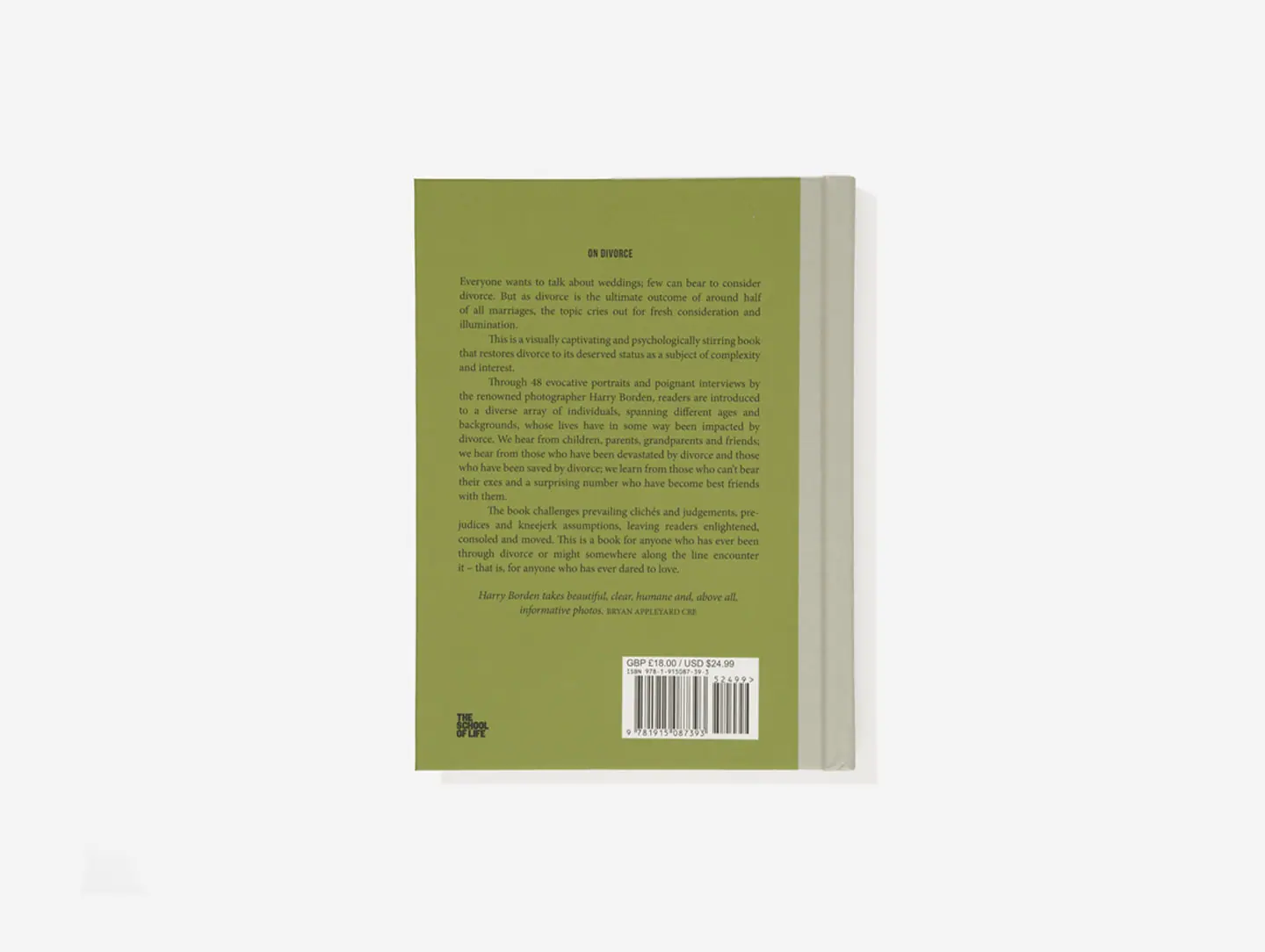 on divorce book the school of life