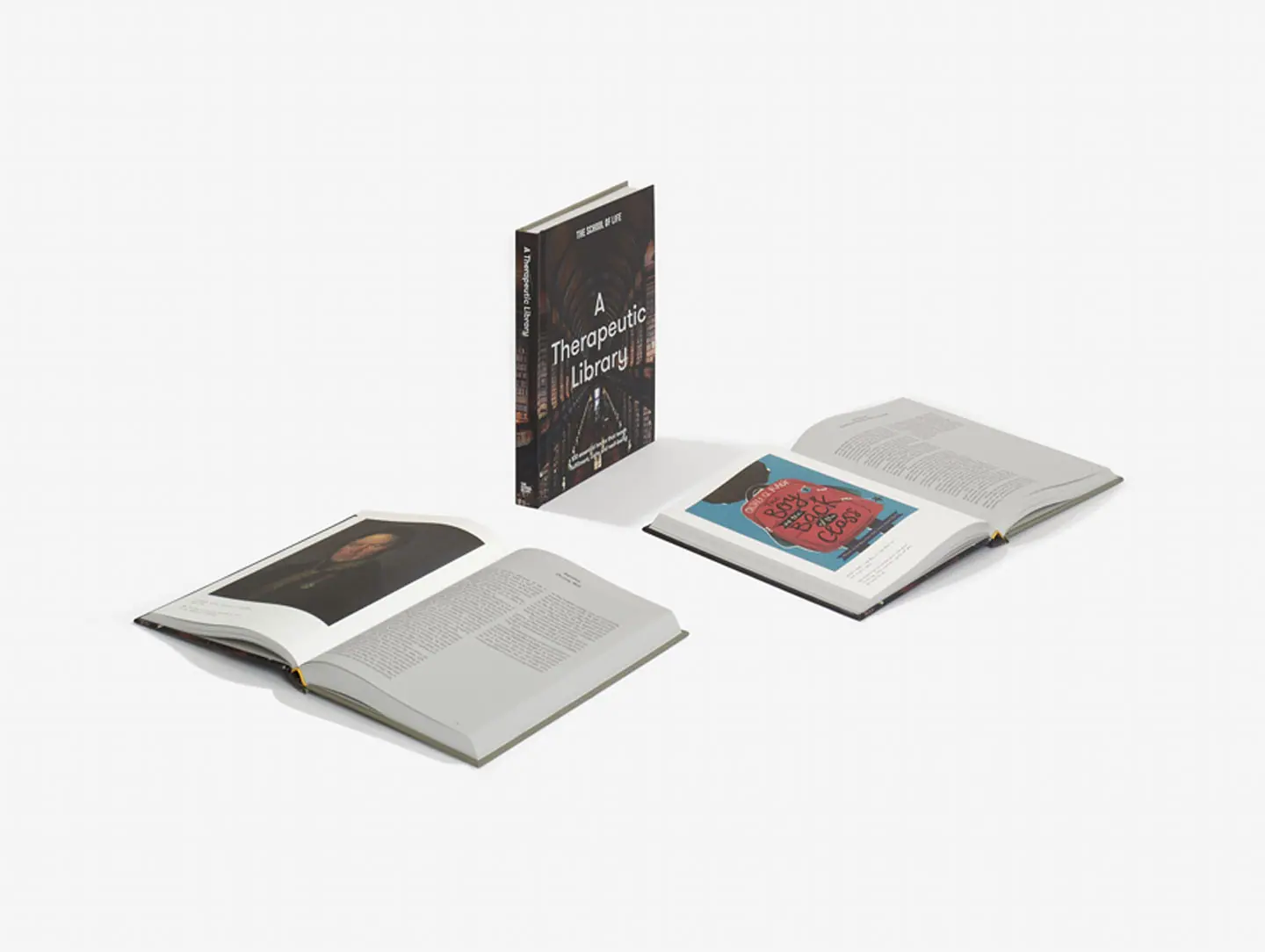 A Therapeutic Library Book The School of Life