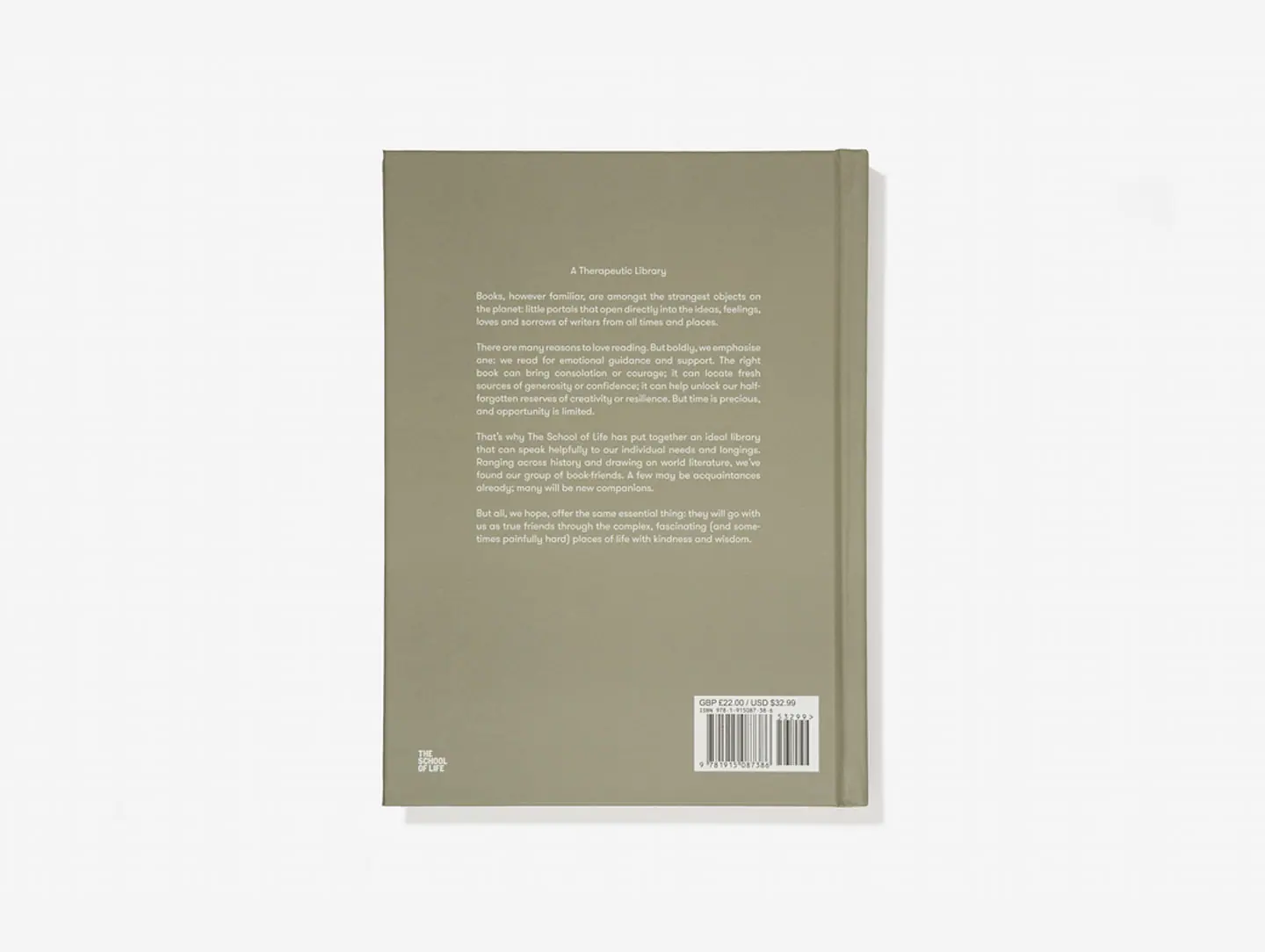 A Therapeutic Library Book The School of Life