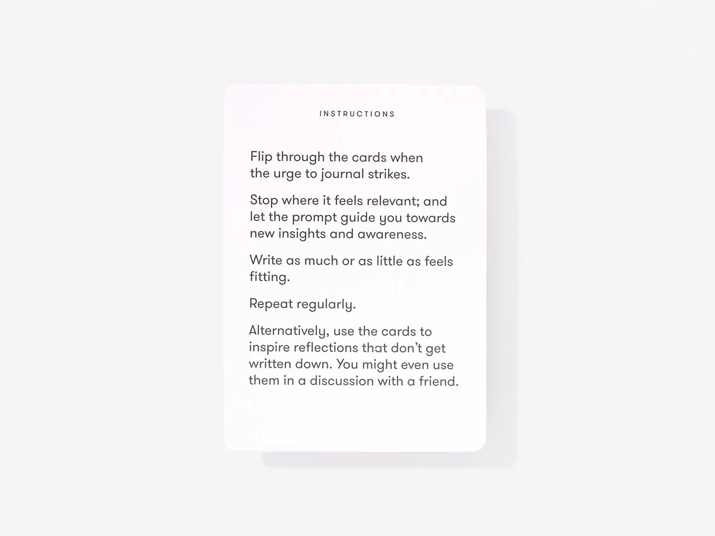 Journal Prompt Cards