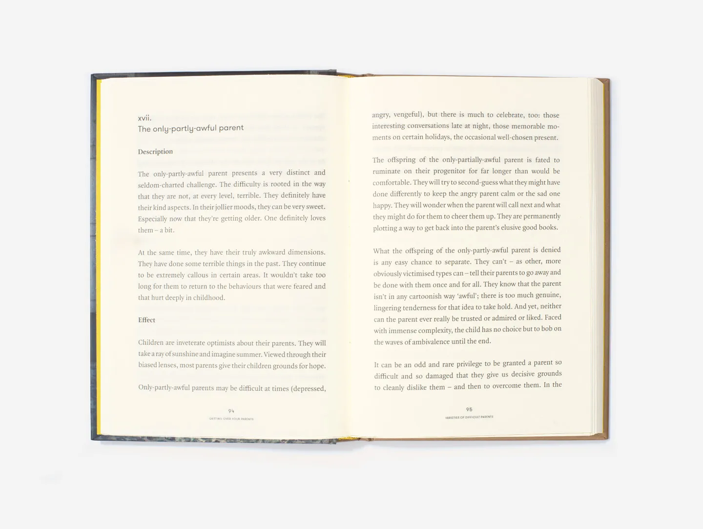 Getting Over Your Parents book