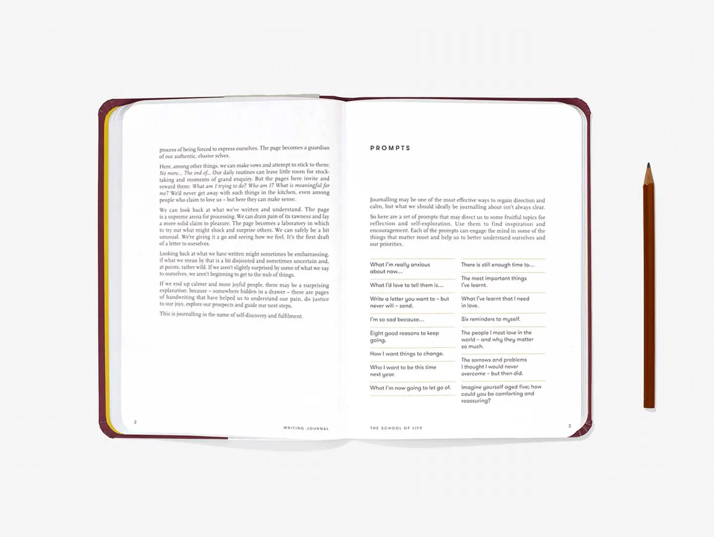 Journal Burgundy