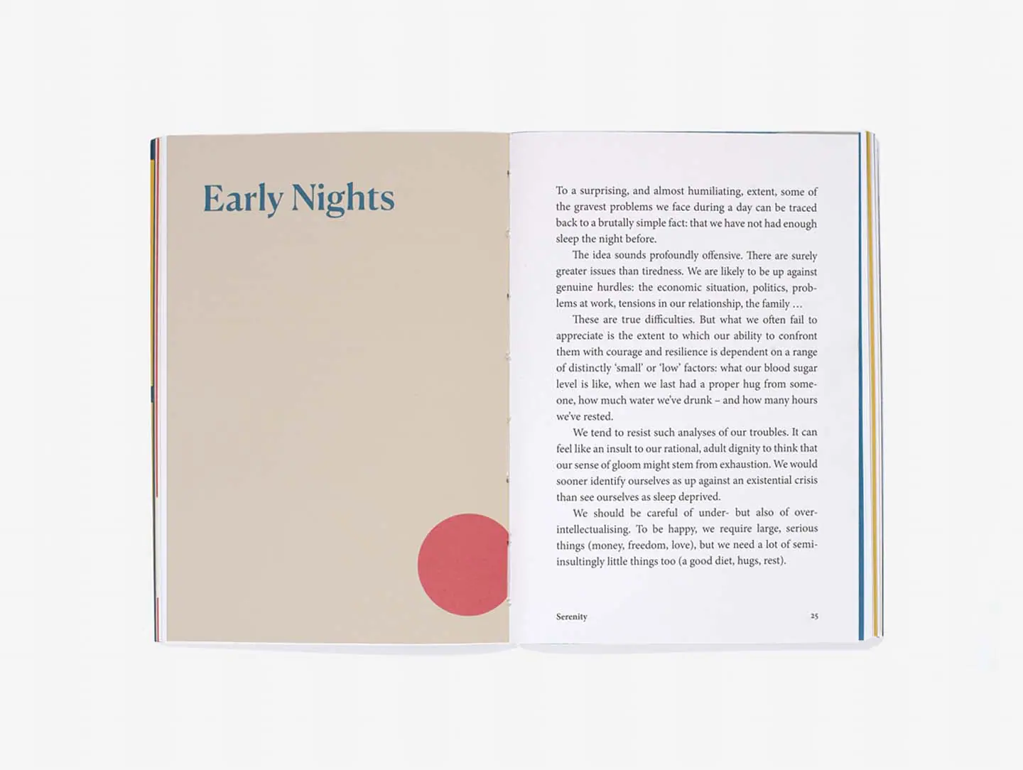 Essential Ideas: Serenity Book
