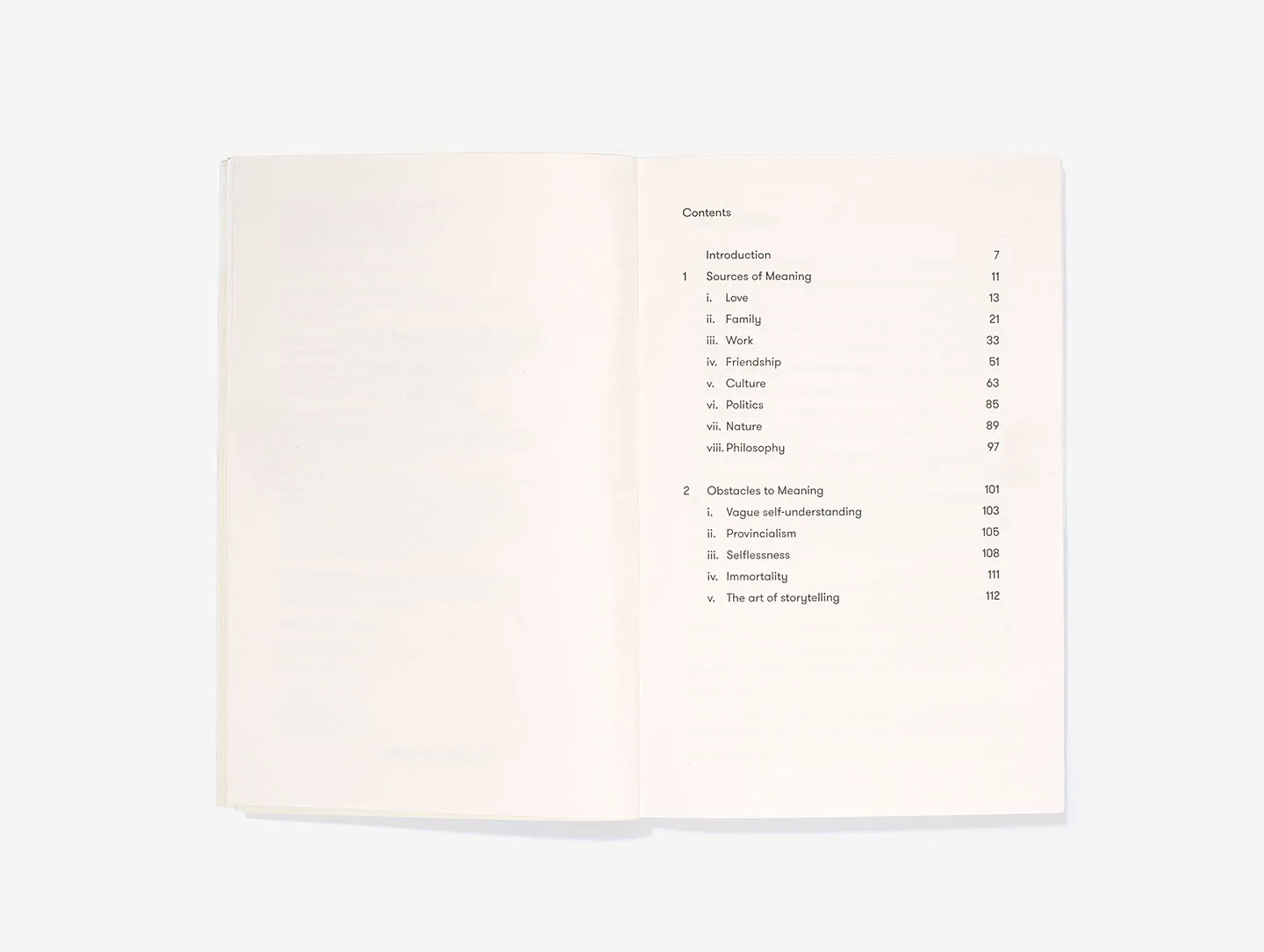 The Meaning of Life book