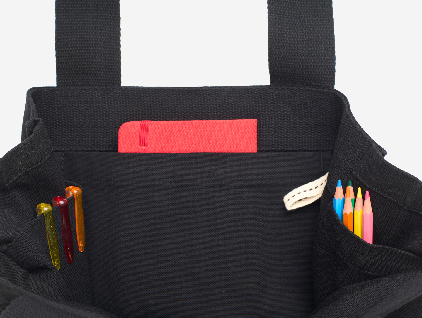 Emotional Baggage Black Tote Bag