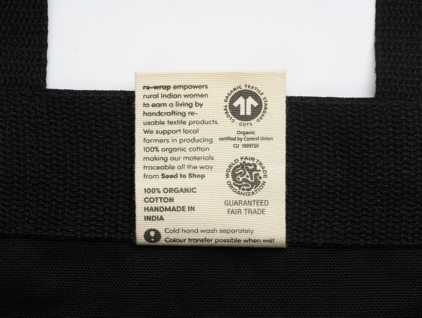 Emotional Baggage Black Tote Bag