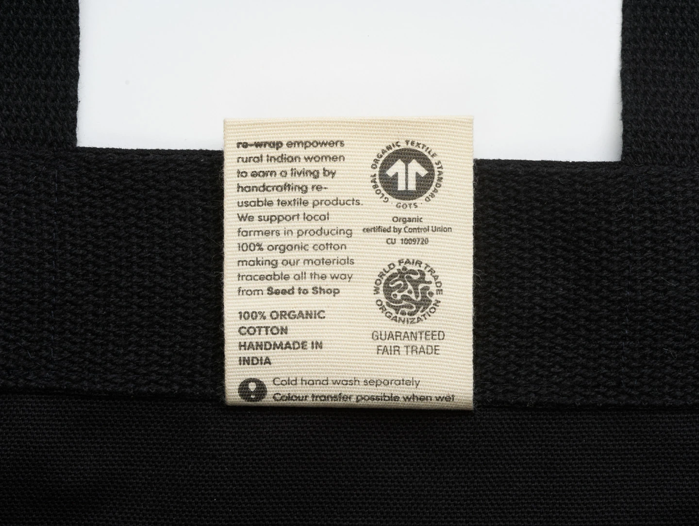 Emotional Baggage Black Tote Bag